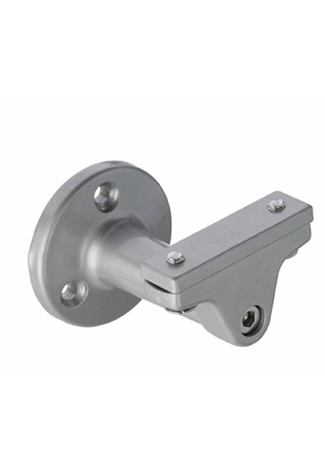 Beslag för handledare Ø40 PROVA PS9 RAL9006 2st Grey metallic