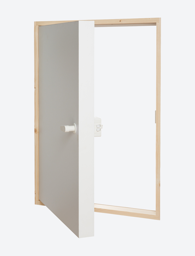 Vägglucka clickFIX® 56 WH White