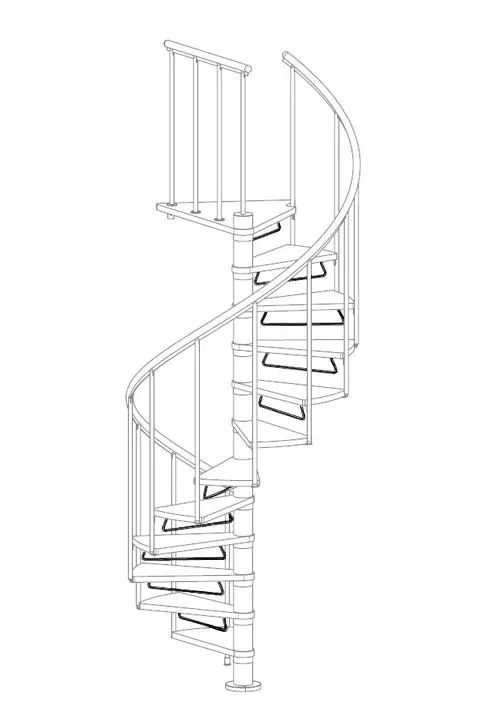 Barnlist till CALGARY eller MONTRÉAL spiraltrappa | 12 st. 