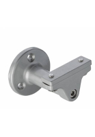 Beslag för handledare Ø40 PROVA PS9 RAL9006 2st Grey metallic