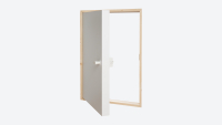 Vägglucka clickFIX® 56 WH White